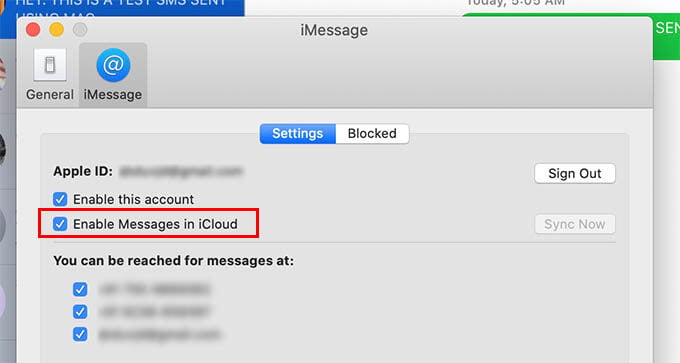 Enable iCloud Syncing for iMessage on Mac