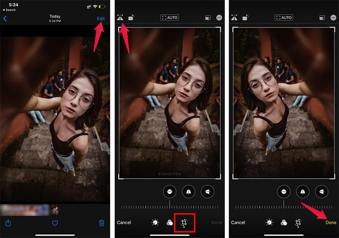 How to Flip an image on iPhone