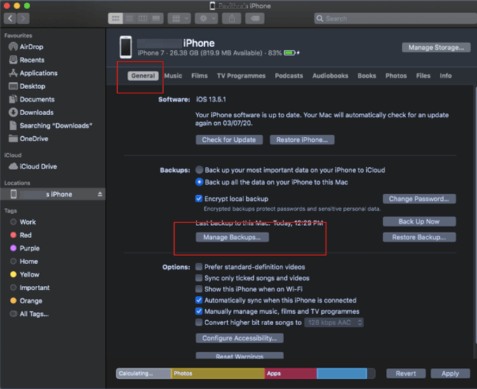 How To Backup Iphone To Mac And Pc Mashtips