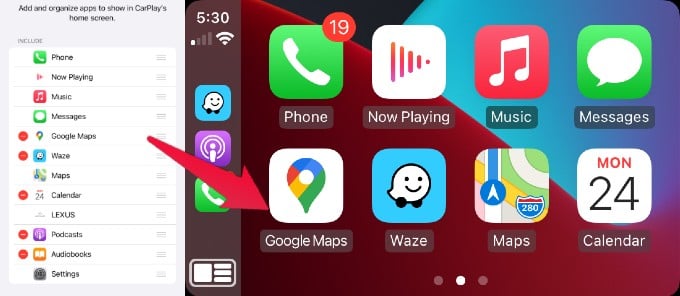 How to Add Apps to CarPlay  Remove   Re Arrange  - 92