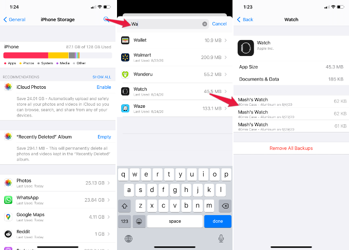 How to Find Apple Watch Backup Files and Delete MashTips