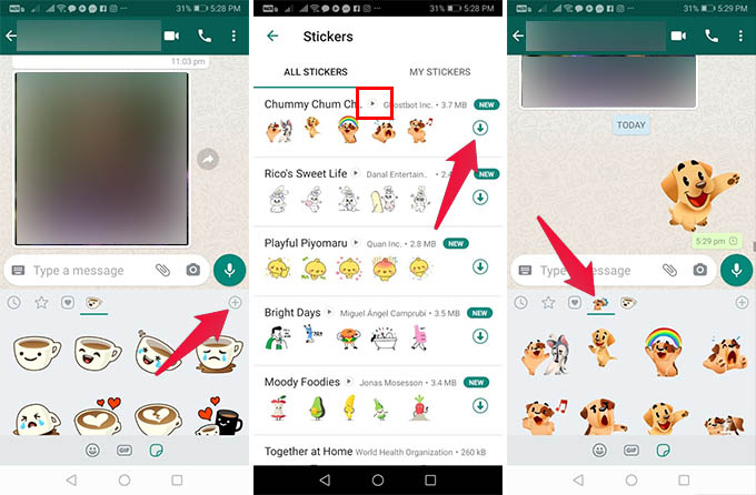 Get Animated WhatsApp Stickers on Android
