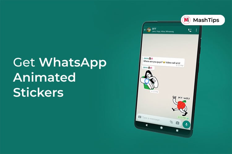 Get WhatsApp Animated Stickers