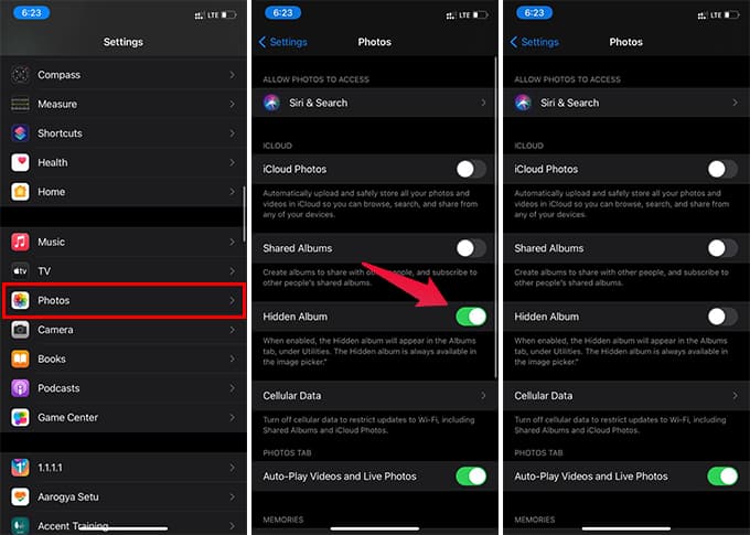 How to Completely Hide Photos on iPhone Without Any Apps - MashTips