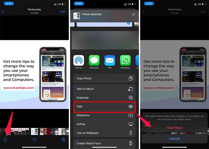 How to Completely Hide Photos on iPhone Without Any Apps - 11