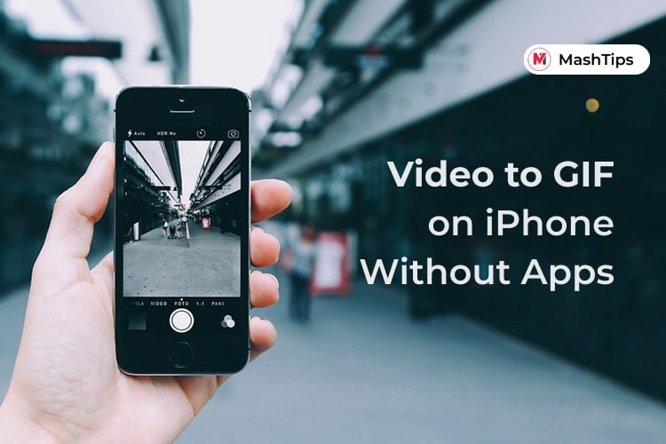Make a Video into a GIF on iPhone Without Any App