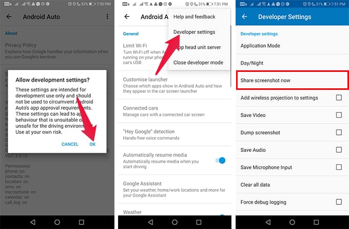 How to Take a Screenshot on Android Auto - 35