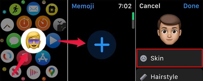 Create New Memoji on Apple Watch