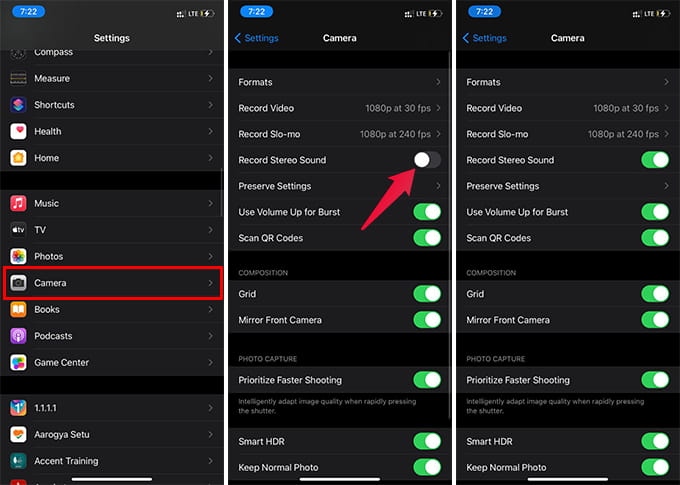 how to screen record with sound on iphone