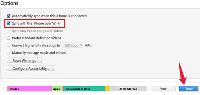 How to Backup iPhone Over WiFi to Windows PC - 54