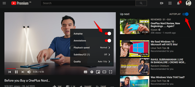 10 Ways to Fix YouTube Autoplay Button Missing Error - 17