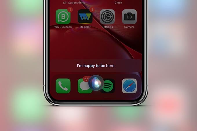 Floating Transparent Siri in iOS 14