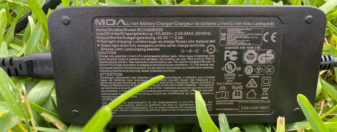 Hyper eRide eBike Battery Charger
