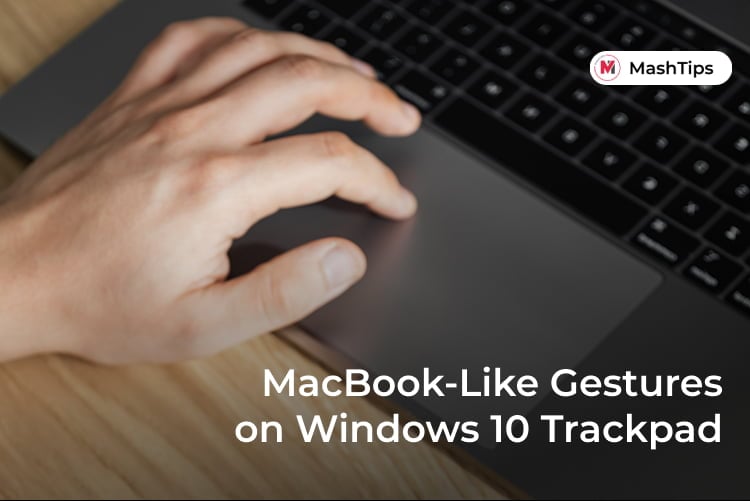 Precision Trackpad Configure Windows 10 Laptop