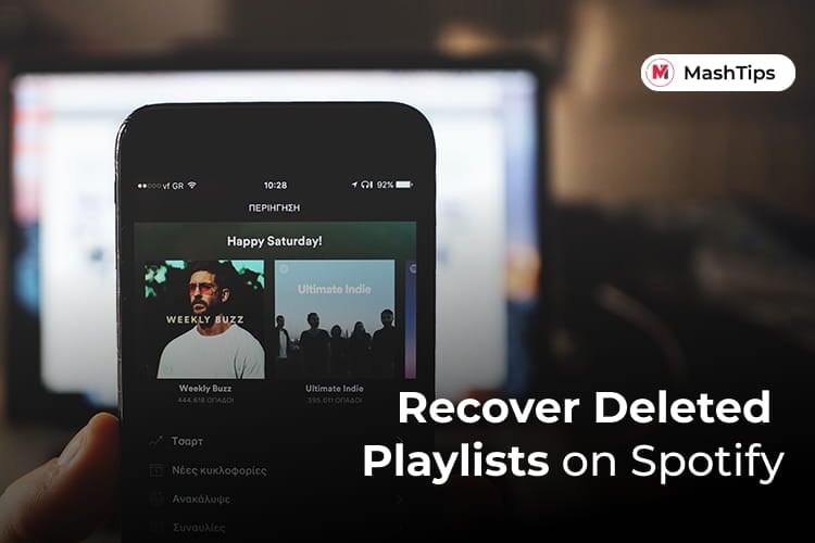 Recover Deleted Playlists on Spotify
