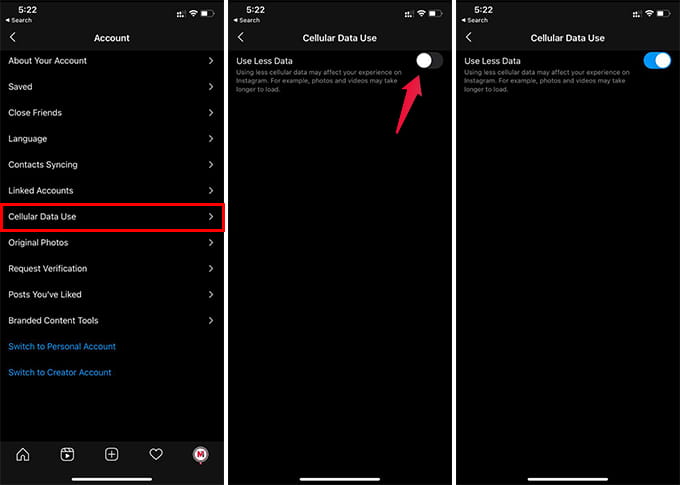 Reduce Data Usage Instagram iPhone to Turn off Autoplay on Instagram Videos