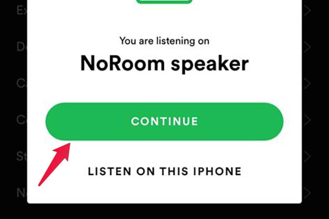 google home control spotify