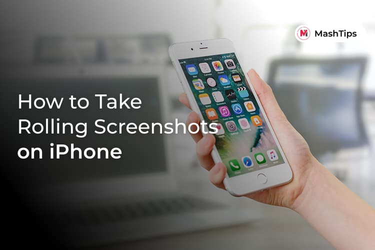 Take Full Screen Screenshots iPhone
