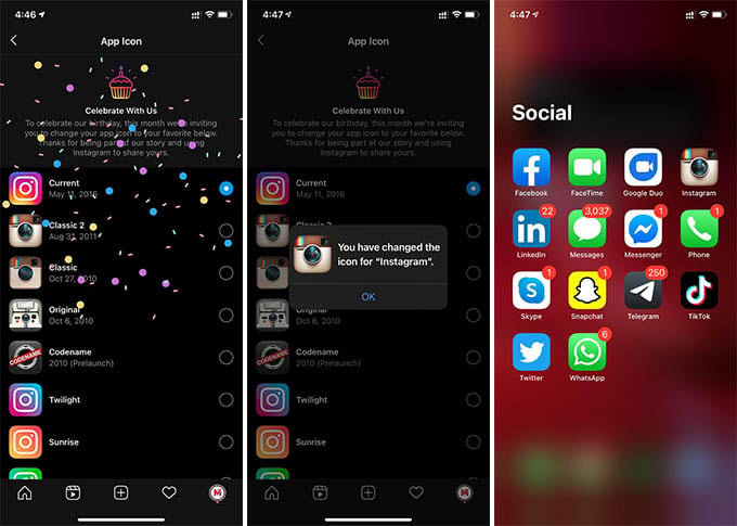 How Change Instagram App Icon on iPhone and Android - 29