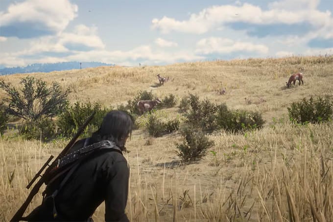 Hunting Large Animals in RDR 2
