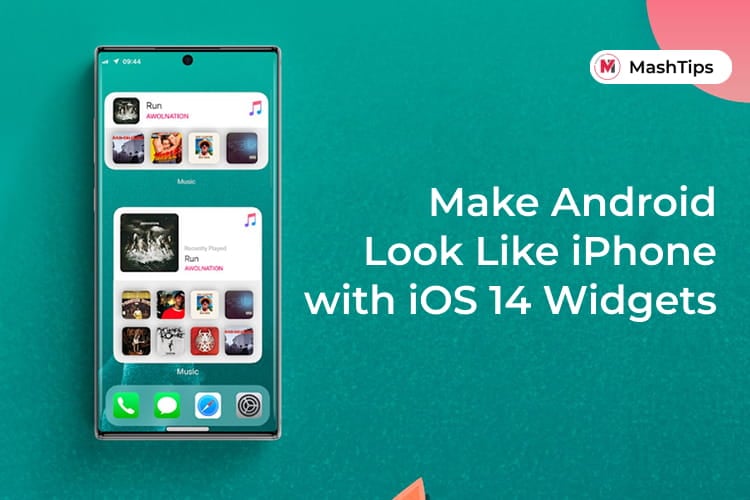 Make Android Look Like iPhone with iOS 14 Home Screen Widgets on Android
