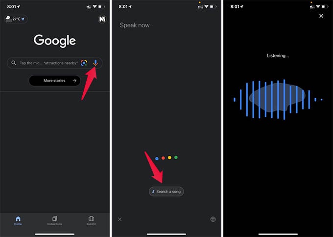 Sing a Song to Identify it by Humming on Google App