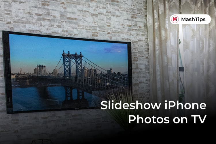 Slideshow iPhone Photos on TV