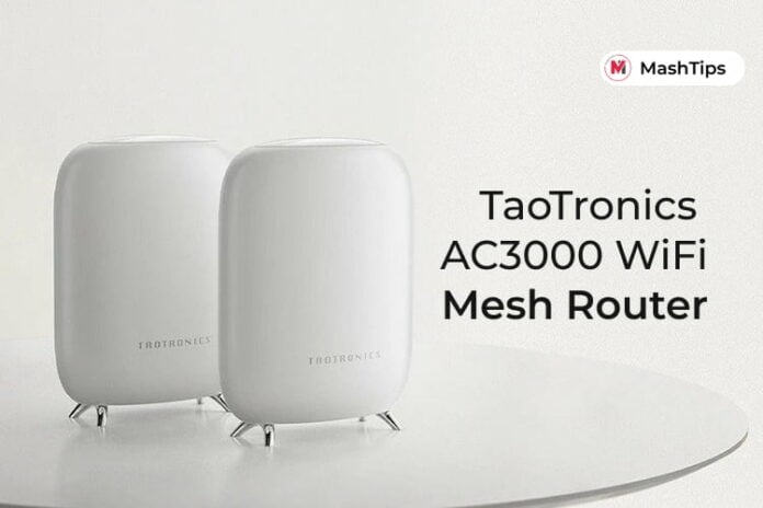 TaoTronics Tri Band AC3000 WiFi Mesh Router