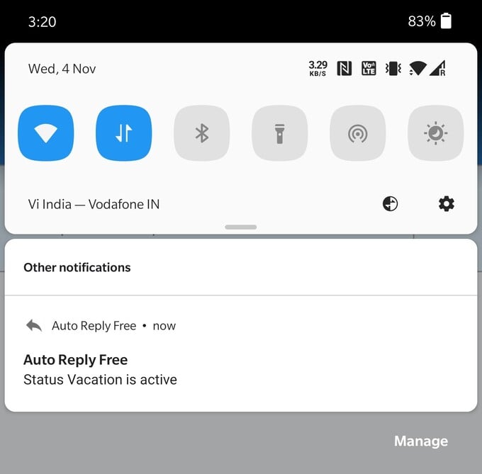 How to Set Vacation Auto Reply Text Message on Android - MashTips