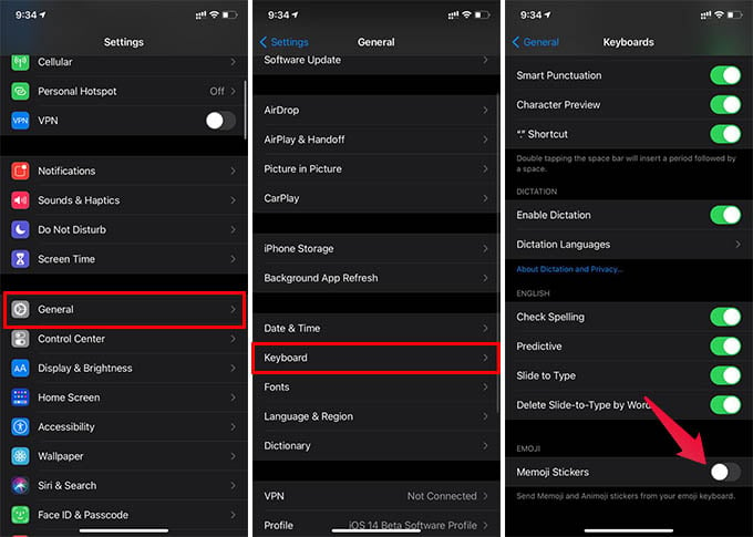 How to Turn off Memoji Stickers on iPhone Keyboard - 9