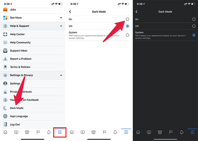 How to Get Facebook Night Mode  Dark Mode  on All Devices - 12