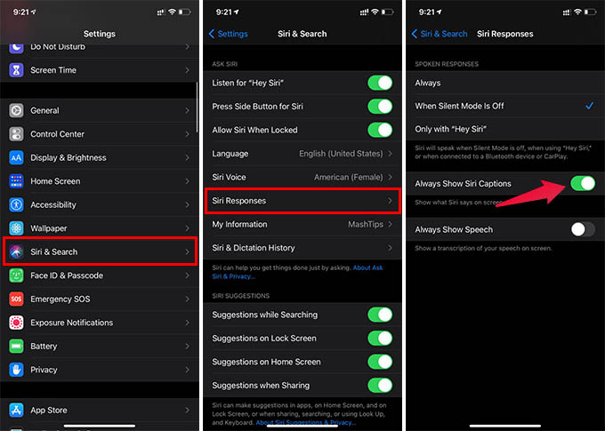 How to Enable Captions for Siri on iPhone - 53