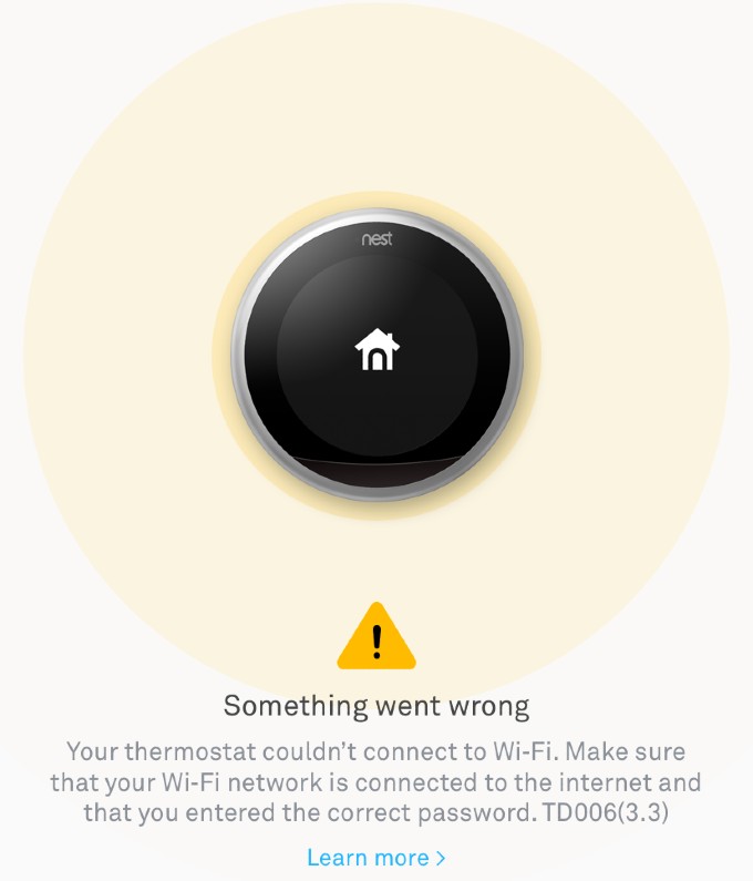 Nest Thermostat (W5) WiFi Error, Check These Solutions MashTips