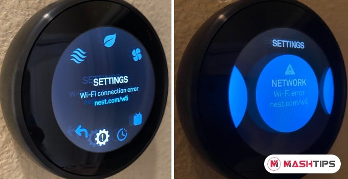 Nest Thermostat  W5  WiFi Error  Check These Solutions - 65