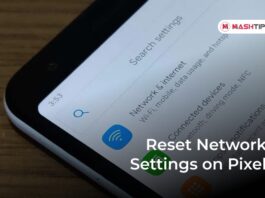 Reset Network Settings on Pixel