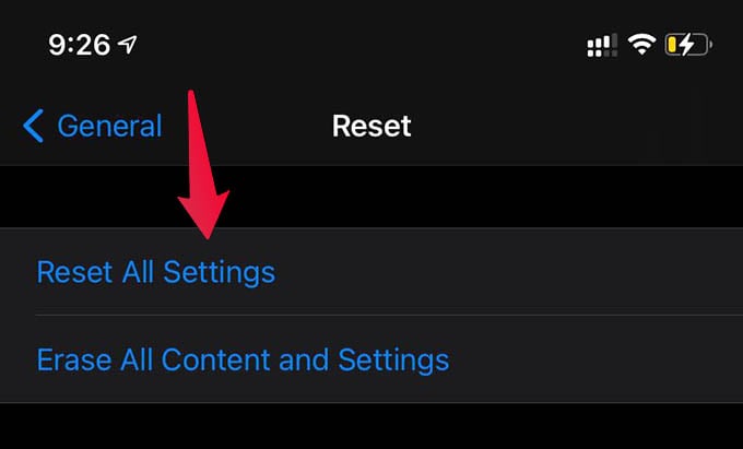 Reset iPhone Settings to Factory Settings Without Losing Data