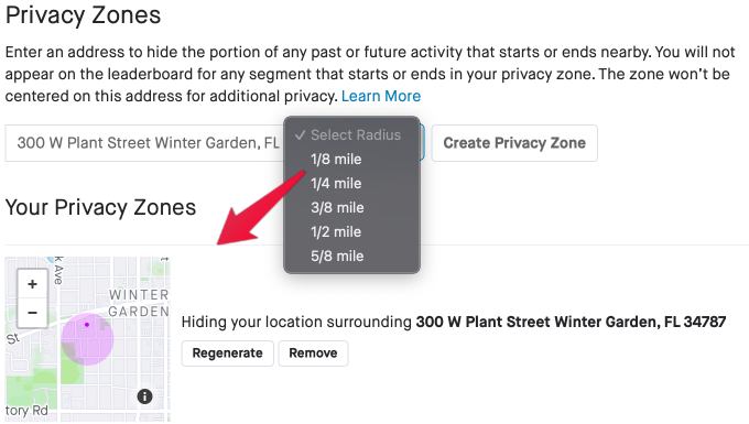 How to Hide Starting   Ending Location of Your Strava Activities - 4