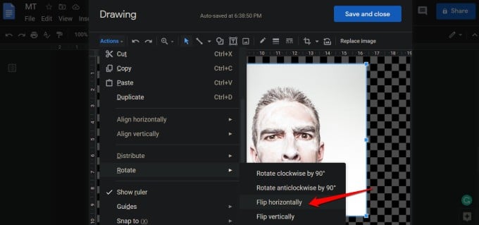 How to Flip and Rotate Images in Google Docs - 96