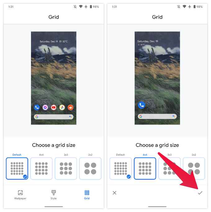 How to Customize Google Pixel Icons  Wallpapers  and Grid Size - 69