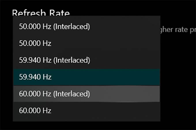 How to Change Monitor Refresh Rate in Windows 10 - 80