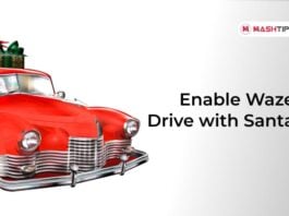 Enable Waze Drive with Santa and Waze Holiday Mode