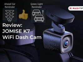 Review Jomise-K7-WiFi-Dash-Cam