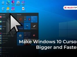 Make Windows 10 Cursor Bigger and Faster