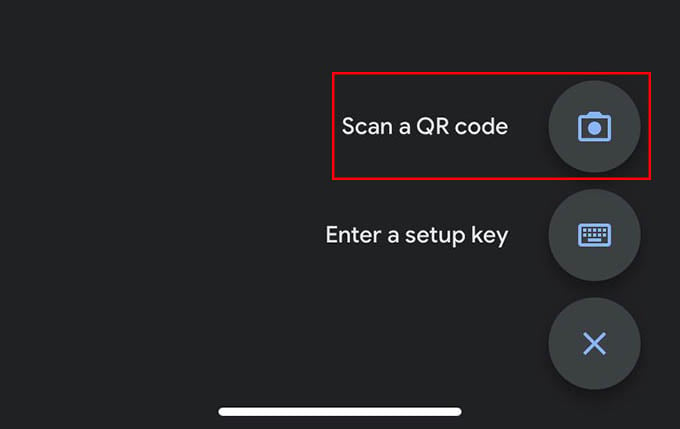 Scan QR Code to Add Google Authenticator Accounts
