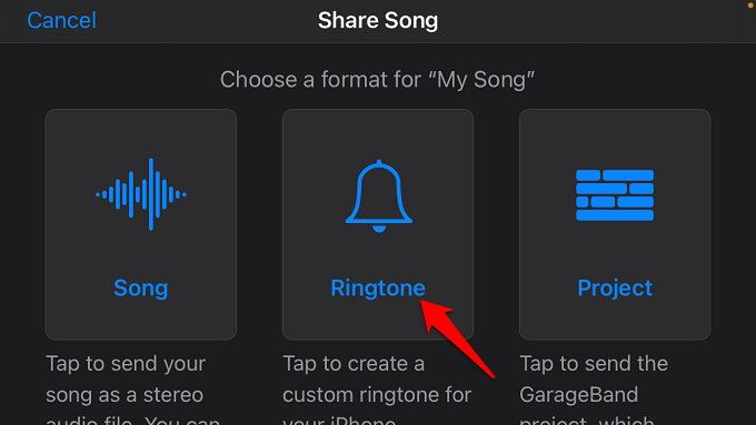 voice ringtones on iphone