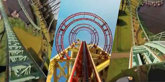 VR Thrills: Roller Coaster 360