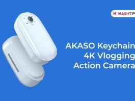 AKASO Keychain 4K Vlogging Action Camera