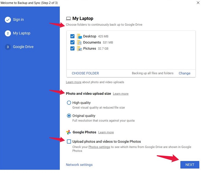 adding google drive to file explorer