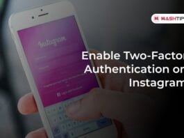 Enable Two-Factor Authentication on Instagram