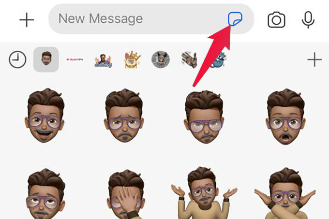 How to Send Memoji Stickers in Signal Messenger on iPhone - 3